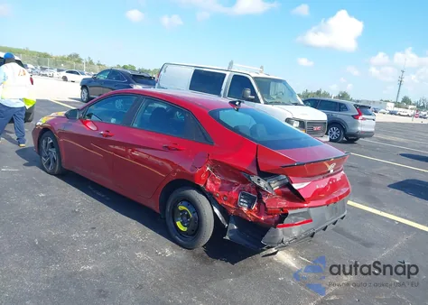 2025 Hyundai Elantra Sel Sport from USA, damaged, VIN KMHLM4DG6SU897932